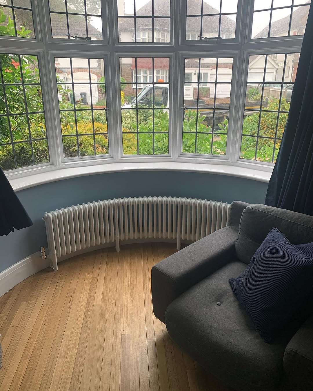 Vaillant system boiler and unvented cylinder installation in utility area